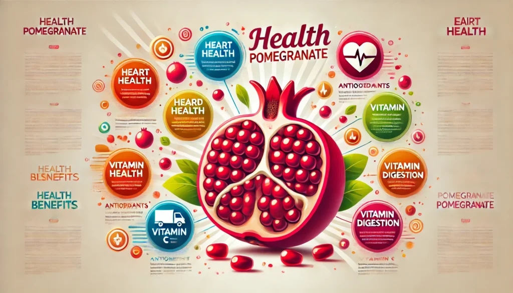 Health Benefits of Eating Pomegranates