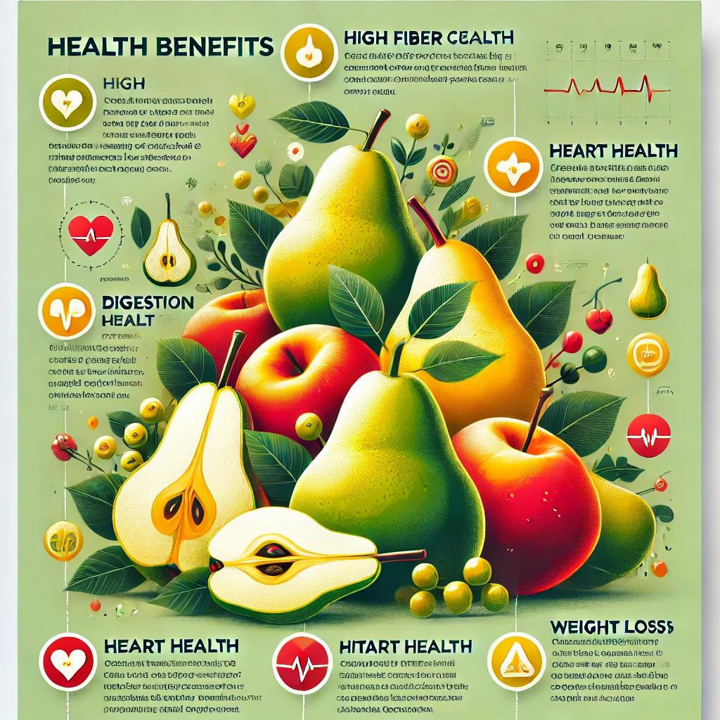 Health Benefits of Pears