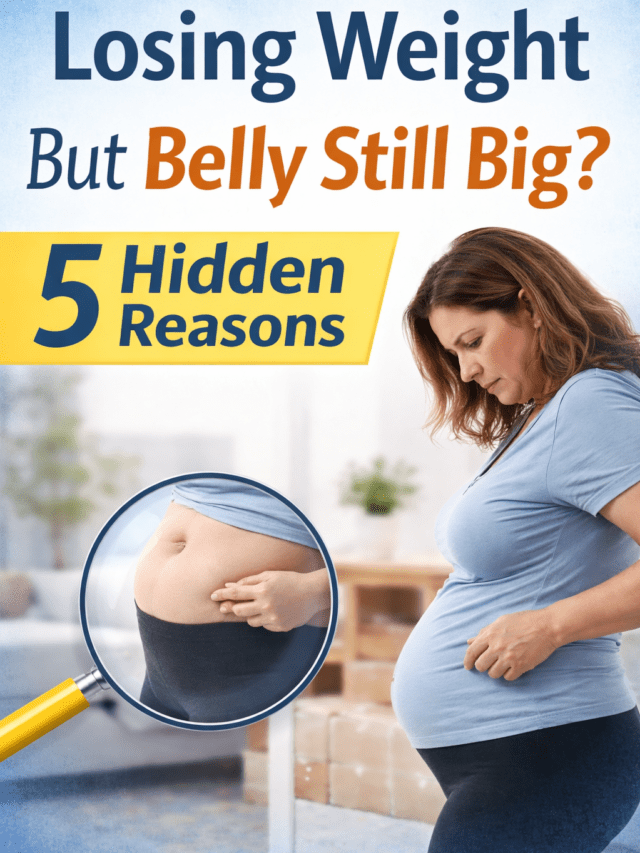 Losing Weight But Belly Still Big