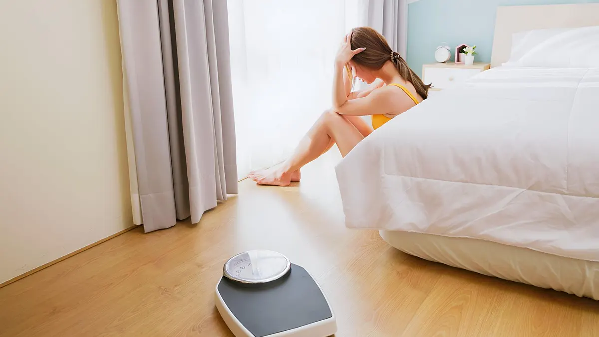 weight goes up after eating