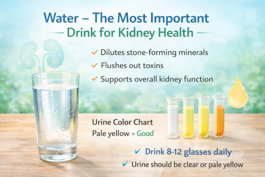 Water – The Most Important Drink for Kidney Health