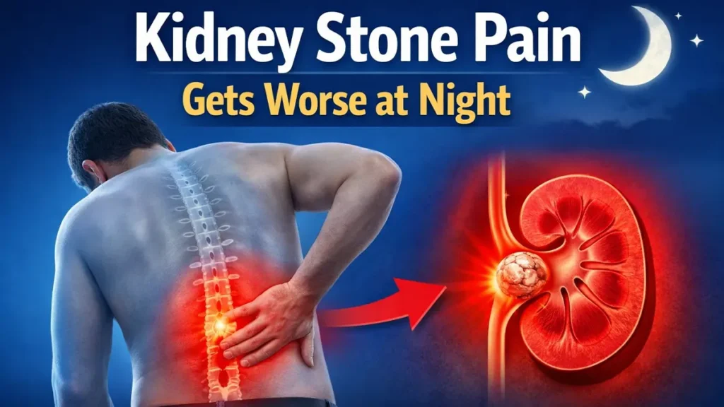 Kidney Stone Pain at Night – Why It Gets Worse (Real Patient Guide 2026)