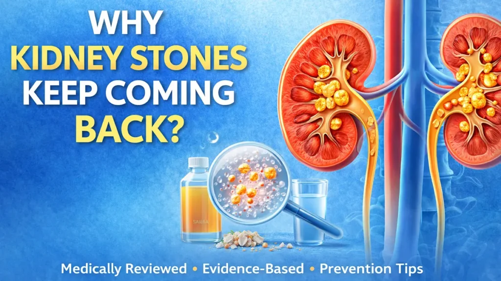 Kidney Stone Recurrence – Why Stones Come Again?