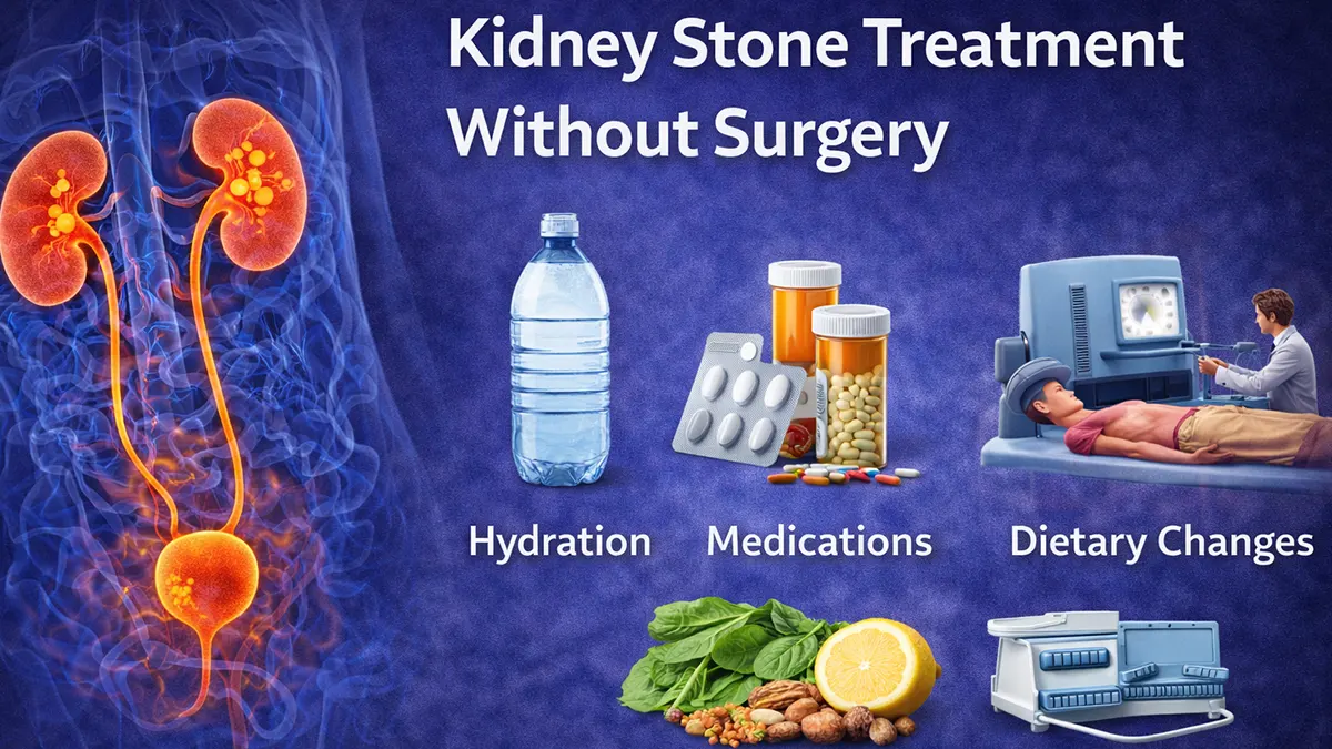 kidney stone treatment without surgery options