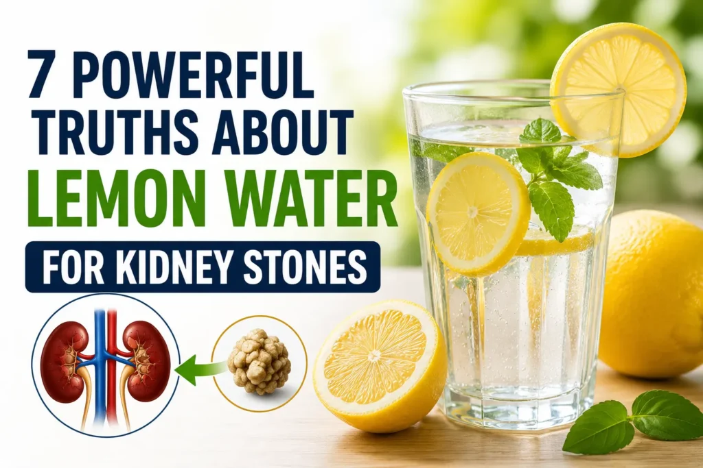 7 Powerful Truths About Lemon Water for Kidney Stones