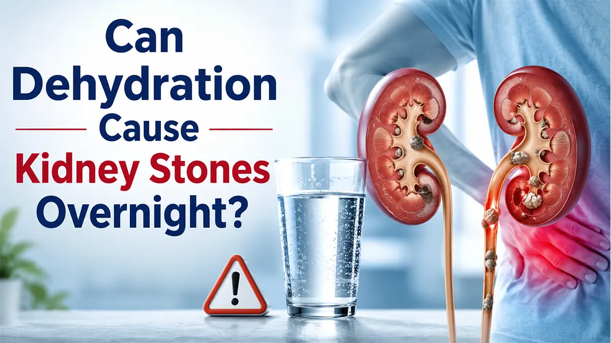 Can Dehydration Cause Kidney Stones Overnight?