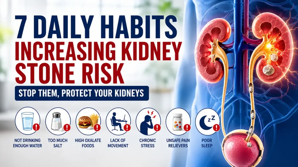 7 Daily Habits That Quietly Increase Kidney Stone Risk