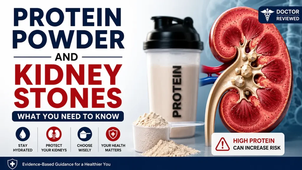 Does Protein Powder Increase Kidney Stone Risk? A Doctor-Reviewed 2026 Guide for Gym-Goers