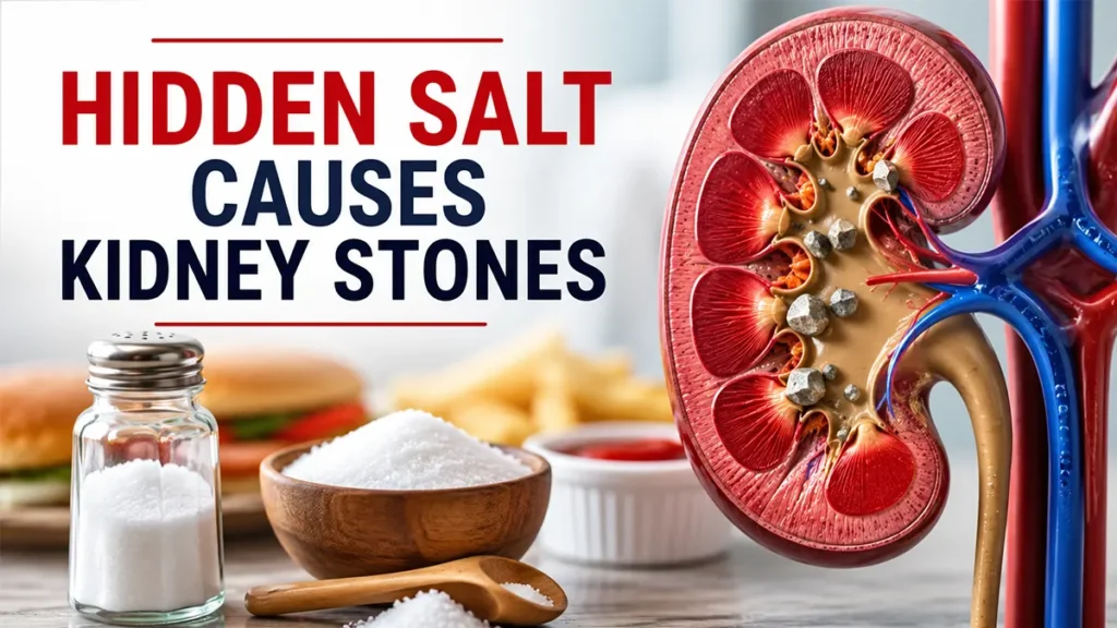 Hidden Salt: How High Sodium Intake Triggers Kidney Stones