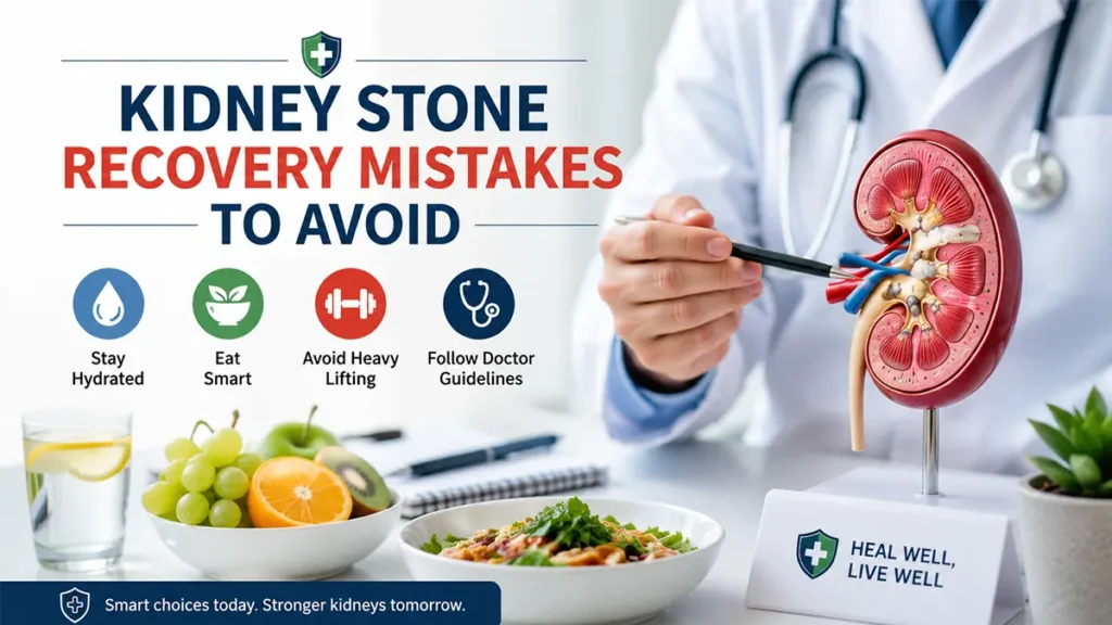 Kidney Stone Recovery Mistakes to Avoid After Surgery or Passing a Stone