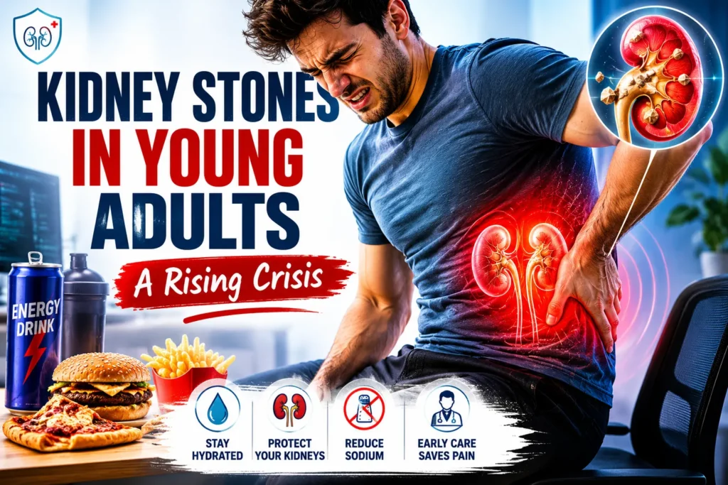 Kidney Stones in Young Adults: A Rising Crisis