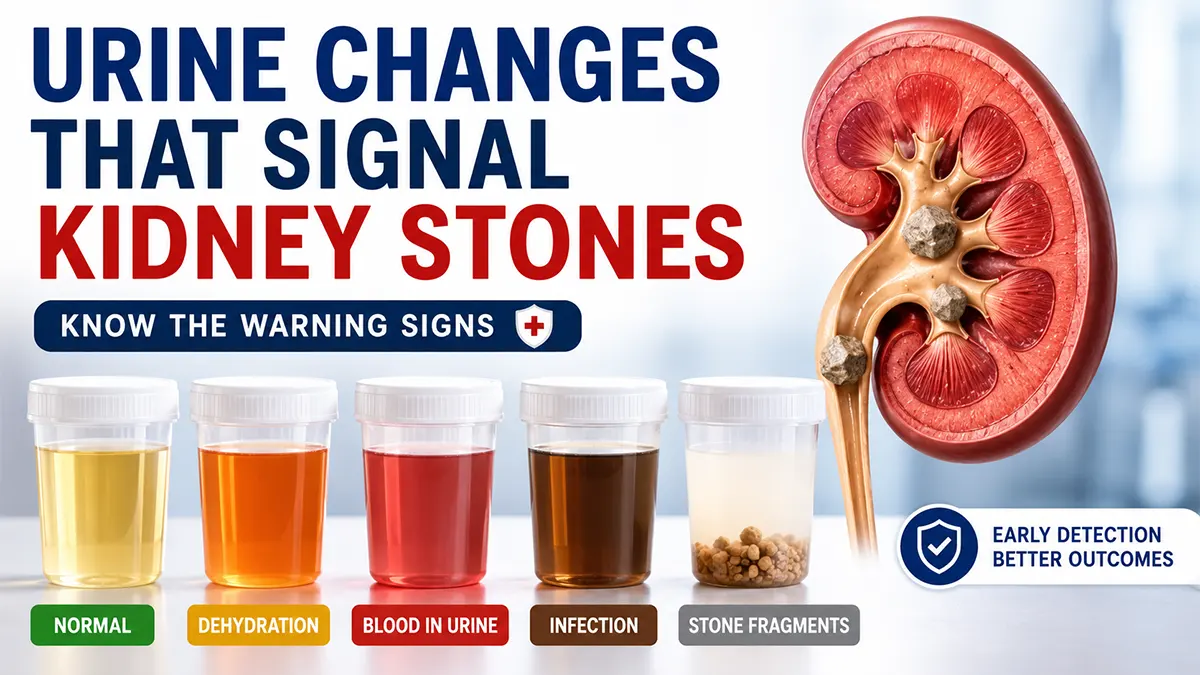 What Does Your Urine Look Like When You Have a Kidney Stone? Common Urine Color Changes