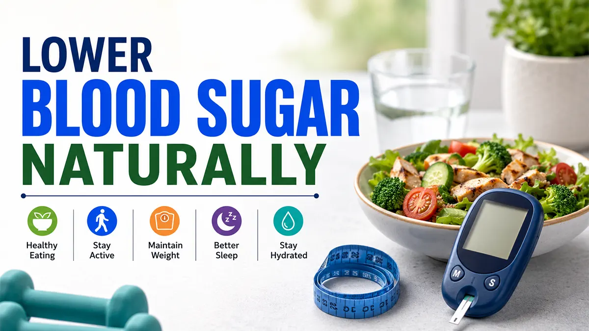 How to lower blood sugar naturally