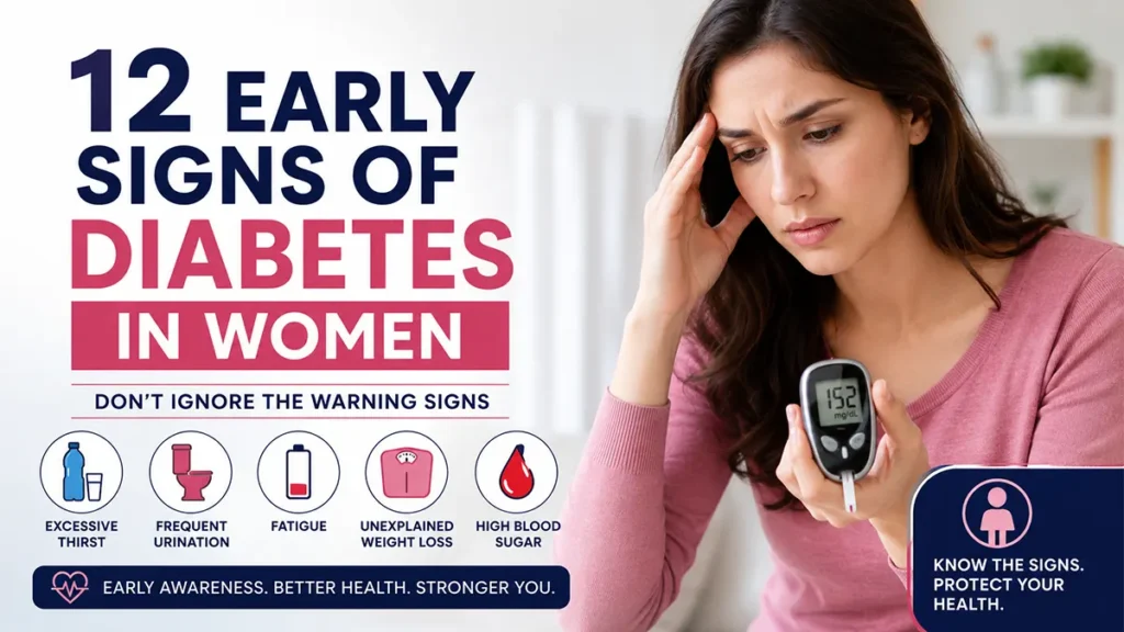 Signs of Diabetes in Women: 12 Early Warning Symptoms You Shouldn’t Ignore (2026)