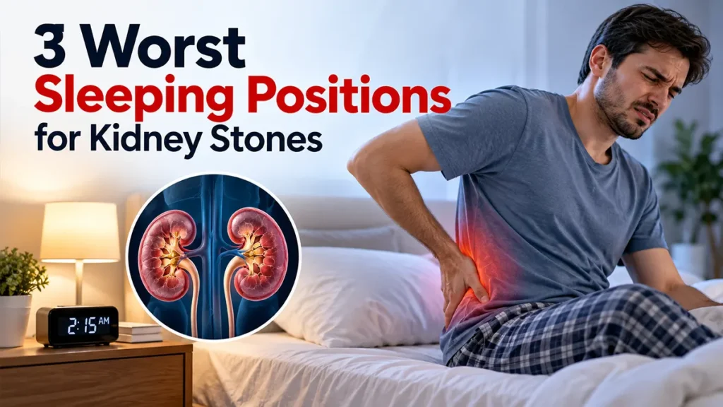 The 3 Worst Sleeping Positions When You’re Trying to Pass a Kidney Stone