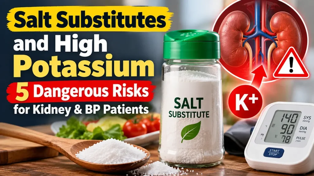 Salt Substitutes and High Potassium: 5 Dangerous Risks for Kidney & BP Patients